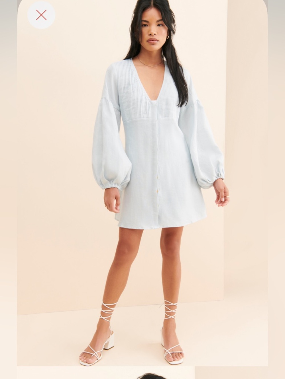 Nuuly Sancia The Tamris Linen Dress